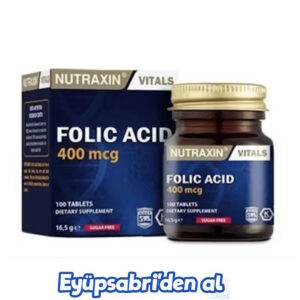 Nutraxin Folic Acid 400 Mcg 100 Tablet