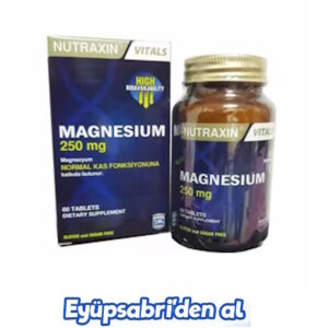 Nutraxin Magnesium 250 Mg 60 Tablet