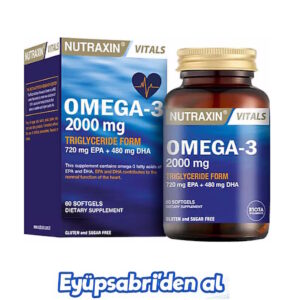 Nutraxın Omega 3 2000 mg 60 Kapsul