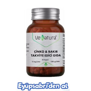 Venatura Çinko & Bakır 60 capsule