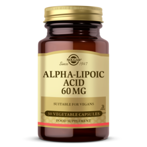 SOLGAR ALPHA LIPOIC ACID 60 MG 30 CAP.
