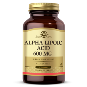 SOLGAR ALPHA LIPOIC ACID 600 MG 50 TAB.