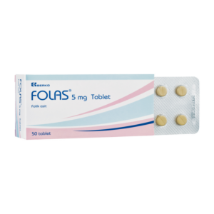 FOLAS 5 MG 50 TB.