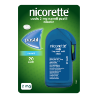 NICORETTE COOLS 2 MG NANELI PASTIL 20 ADET