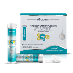 MIRADERM MAGNEZYUM 20 EFERVESAN