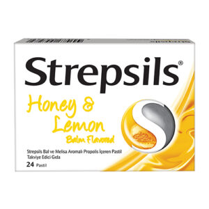 STREPSILS HONEY & LEMON 24 LOZENGES